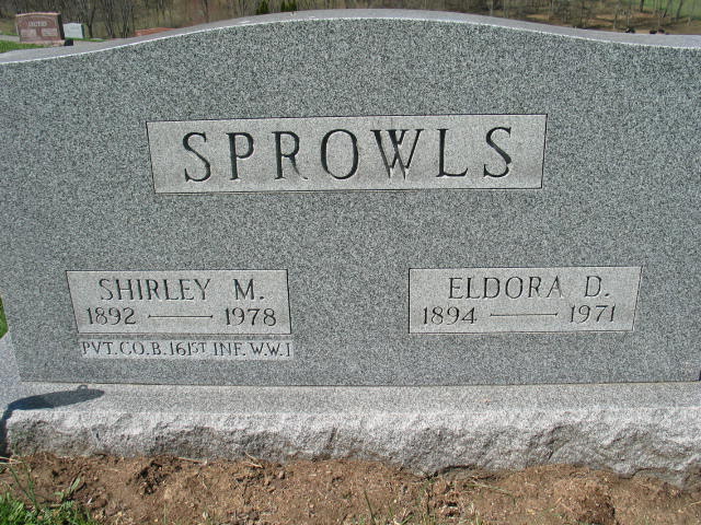 Shirley M. and Eldora D. Sprowls